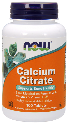 Calcium Citrate 100 Tabletas